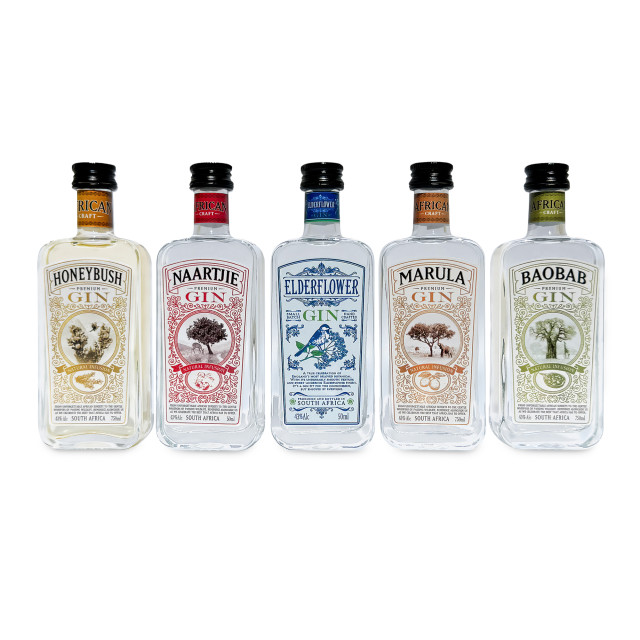 African Craft Premium Mini Gin Gift Set