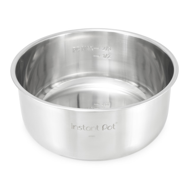 Instant Pot XL Wide Stainless Steel Inner Pot, 7.1L