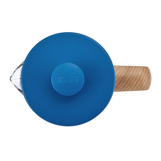 La Cafetiere Blu Fiorato Pisa 8-Cup Cafetiere, 1L