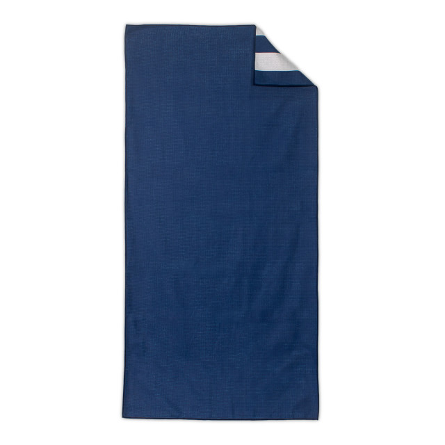 Saltii Blouberg Navy Waffle Beach Towel, 80cm x 160cm