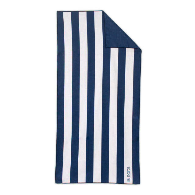 Saltii Blouberg Navy Waffle Beach Towel, 80cm x 160cm