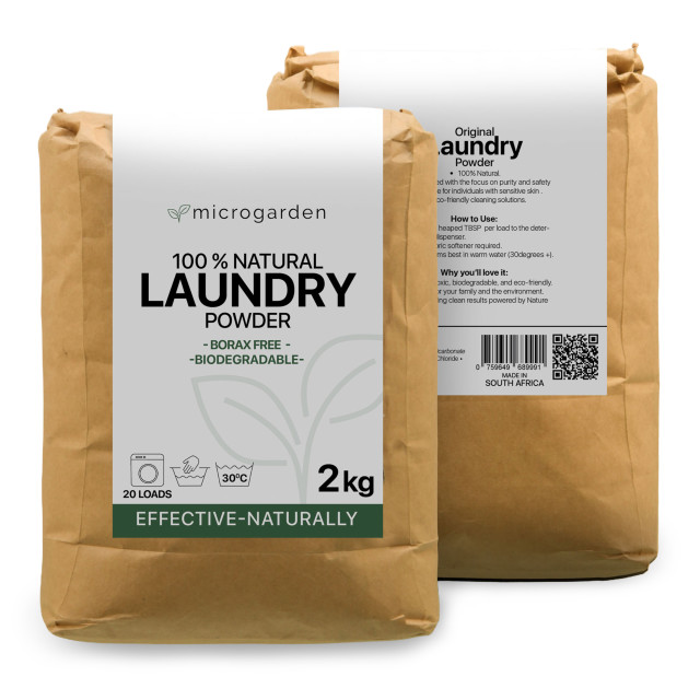 MicroGarden Natural Laundry Powder, 2kg