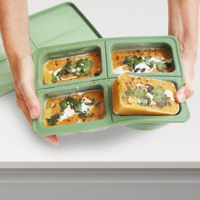 MicroGarden 4-Portion Silicone Freezer Tray