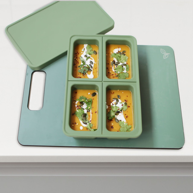 MicroGarden 4-Portion Silicone Freezer Tray