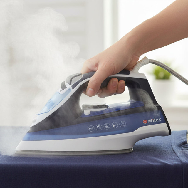 Milex Power Press Steam Iron, 2400W