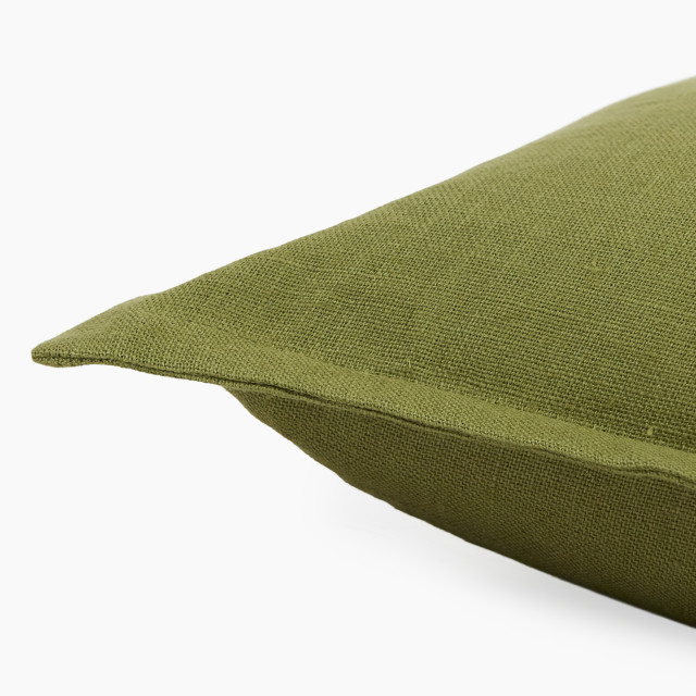 Thread Office Moss Linen Scatter Cushion Cover, 50cm x 50cm
