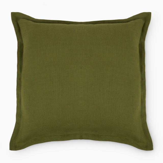 Thread Office Moss Linen Scatter Cushion Cover, 50cm x 50cm