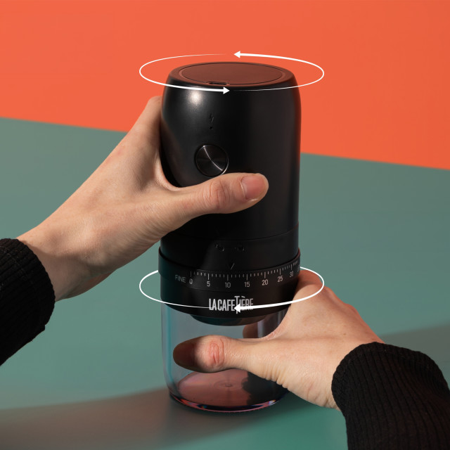 La Cafetiere Electric Ceramic Burr Coffee Grinder, 200ml