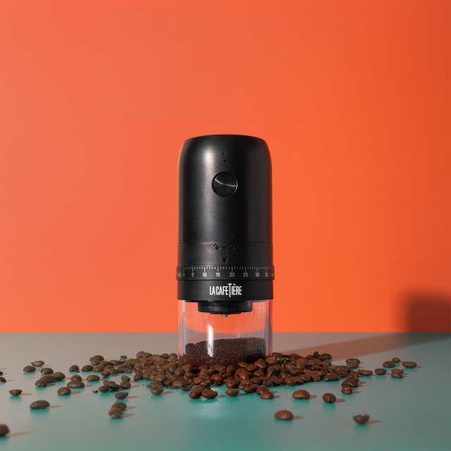 La Cafetiere Electric Ceramic Burr Coffee Grinder, 200ml