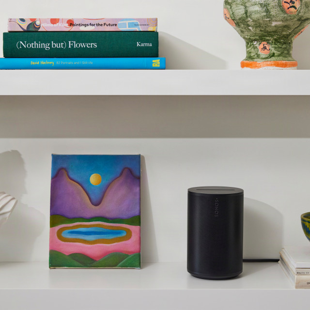Sonos Era 100 SL Smart Bluetooth Wi-Fi Speaker - Black