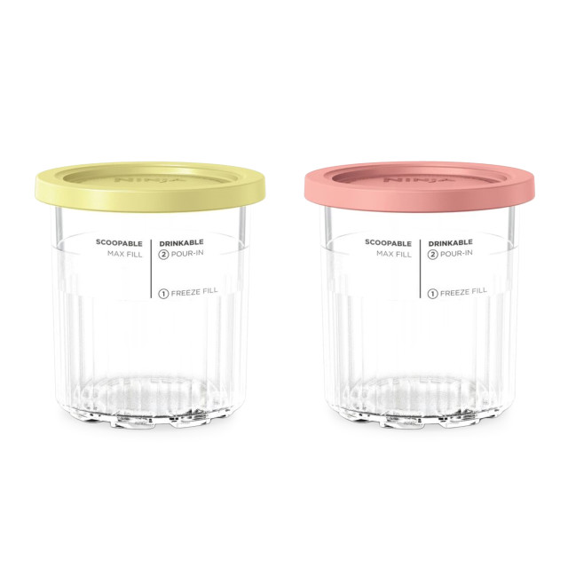 Ninja Creami Ice Cream Maker Dessert Tubs, Set of 2
