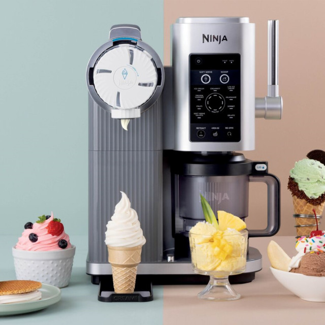 Ninja Creami 13-in-1 Scoop & Swirl Soft Serve and Ice Cream Maker