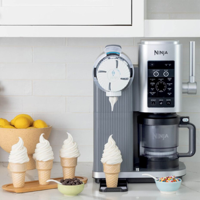 Ninja Creami 13-in-1 Scoop & Swirl Soft Serve and Ice Cream Maker