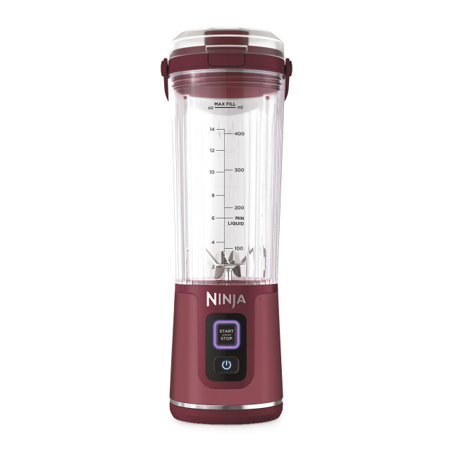 Ninja Blast Cordless Portable Blender, 100W - Cherry