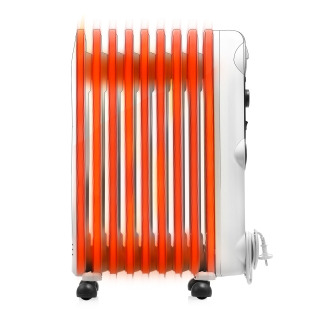 DeLonghi Radia S 9-Fin Oil Heater, 2000W