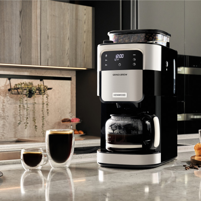 Kenwood Grind and Brew Drip Coffee Machine, CMM40.000BM