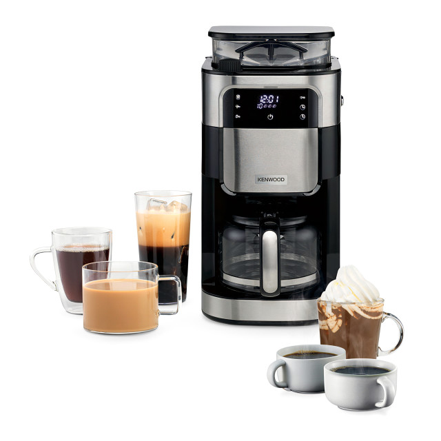 Kenwood Grind and Brew Drip Coffee Machine, CMM40.000BM