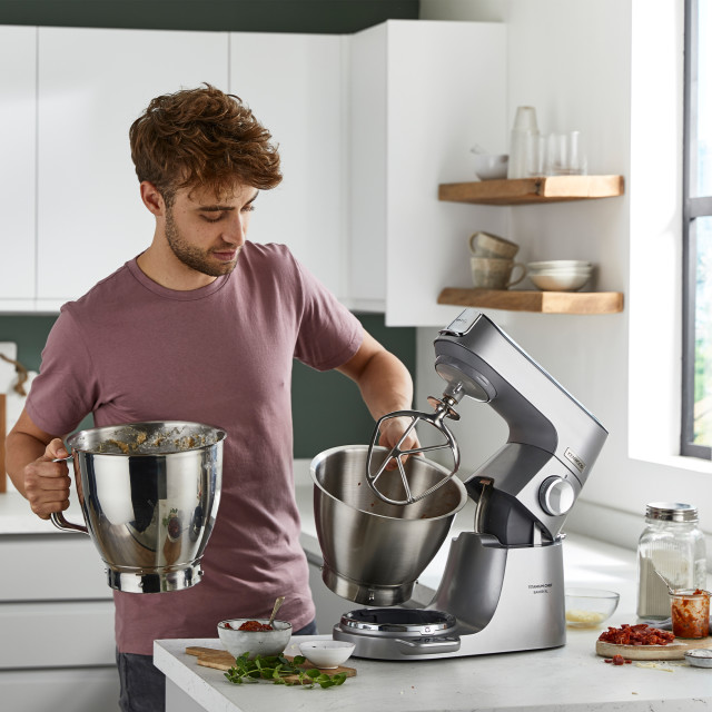 Kenwood Titanium Chef Baker Stand Mixer Super Pack, KVL85.594SI