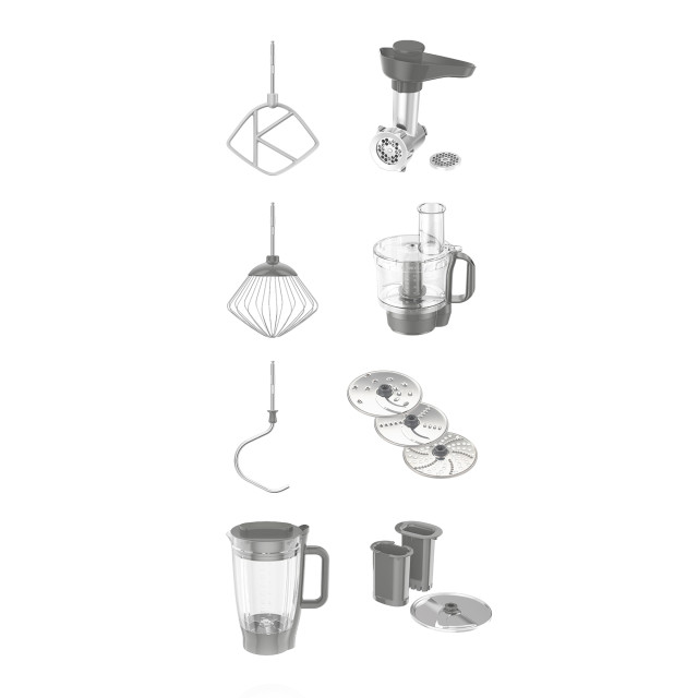 Kenwood Multi Tasker Stand Mixer and Food Processor, KHC30.070GY