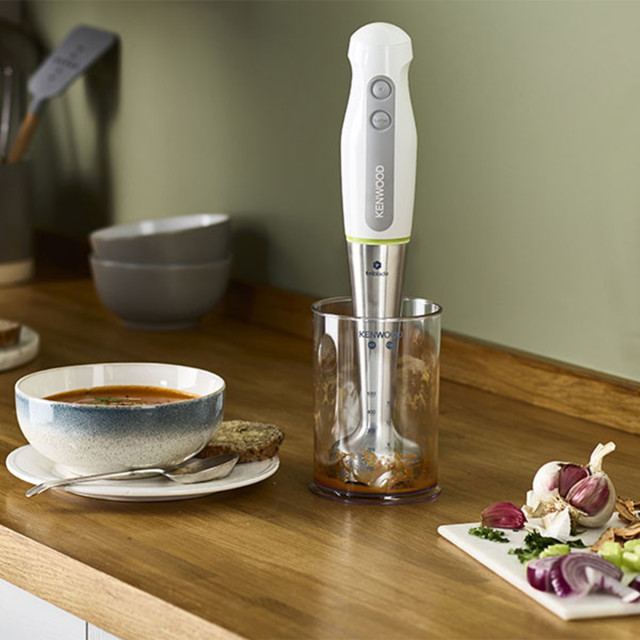 Kenwood Triblade Hand Blender with Whisk & Chopper, 600W