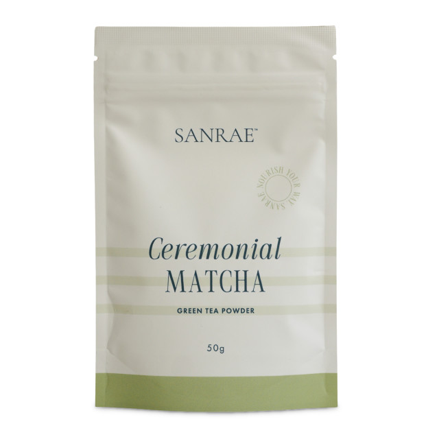 SANRAE Ceremonial Matcha Green Tea Powder, 50g