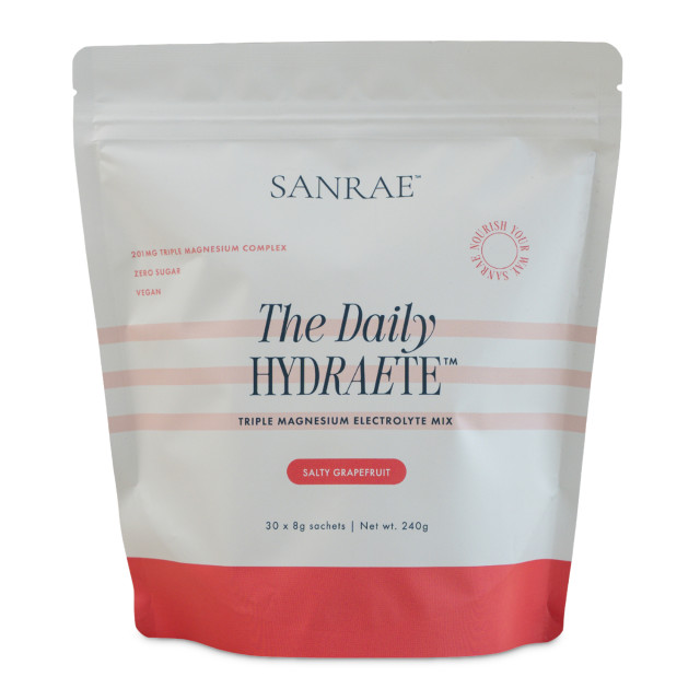 SANRAE The Daily Hydraete Salty Grapefruit Electrolyte Mix, 240g