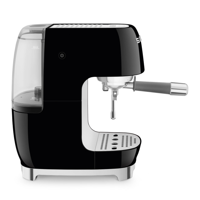 Smeg Manual Espresso Coffee Machine with Cold Brew - Black