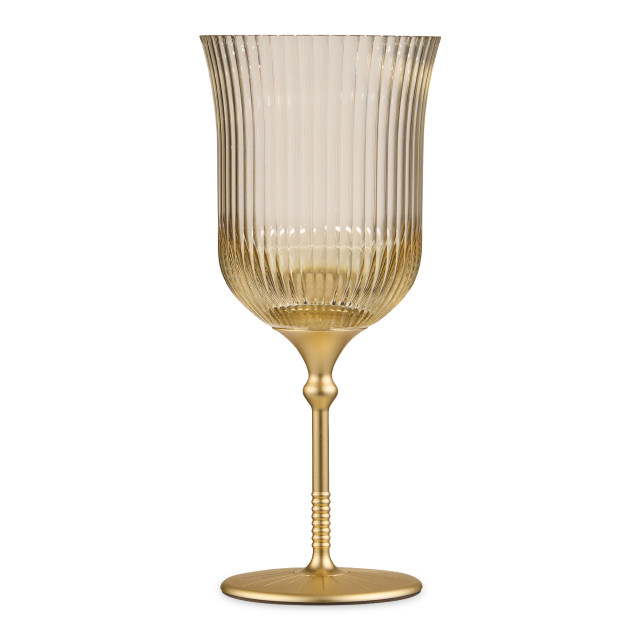 Fieldbar Sun Wine Glasses, Set of 4 - Safari White 
