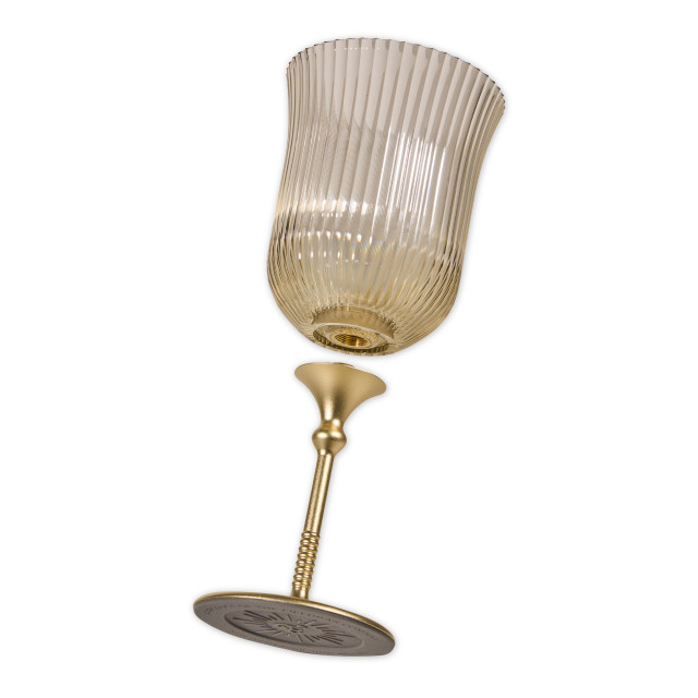 Fieldbar Sun Wine Glasses, Set of 4 - Safari White 
