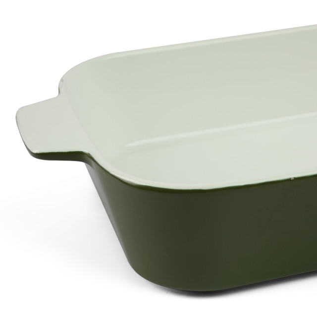 Humble & Mash Rectangular Oven Dish - Olive Green