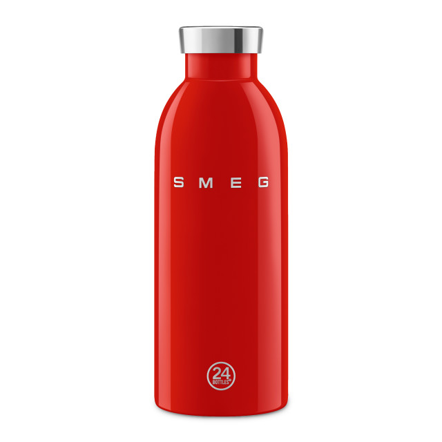 Smeg Insulated Water Bottle, 500ml - Fiery Red