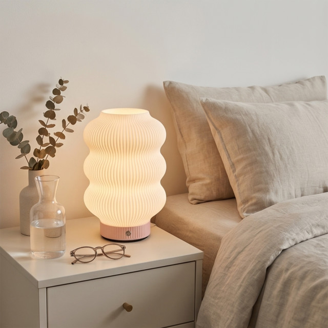 Arc & Hue Mila Three Layer Rechargeable Lamp - Pink
