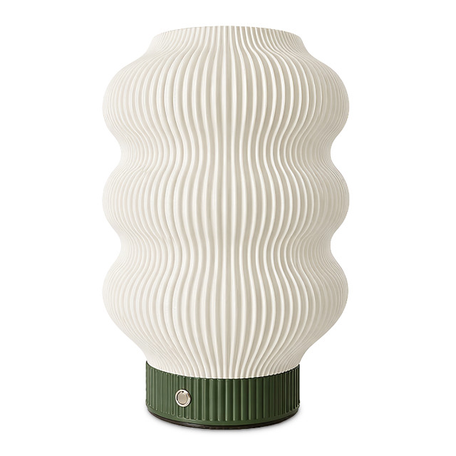 Arc & Hue Mila Three Layer Rechargeable Lamp - Green