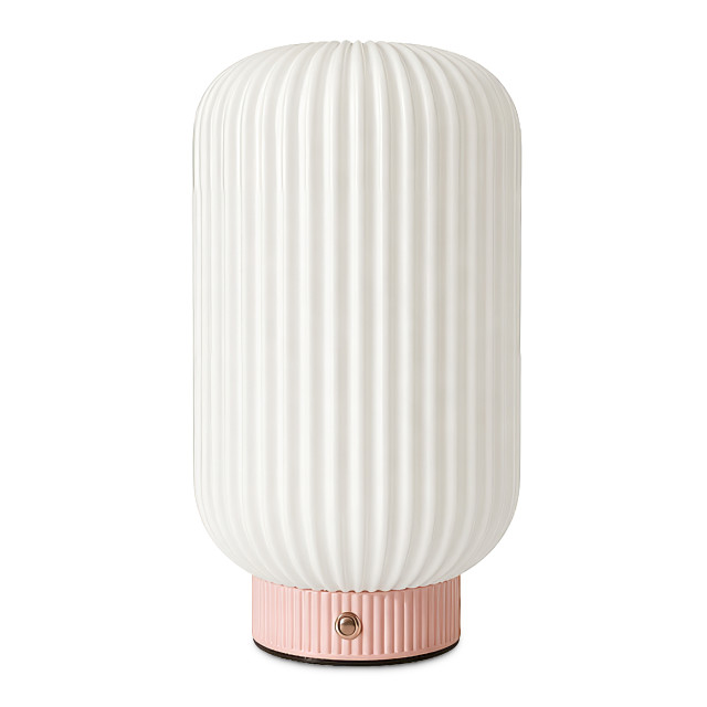 Arc & Hue Rowan Square Rechargeable Lamp - Pink