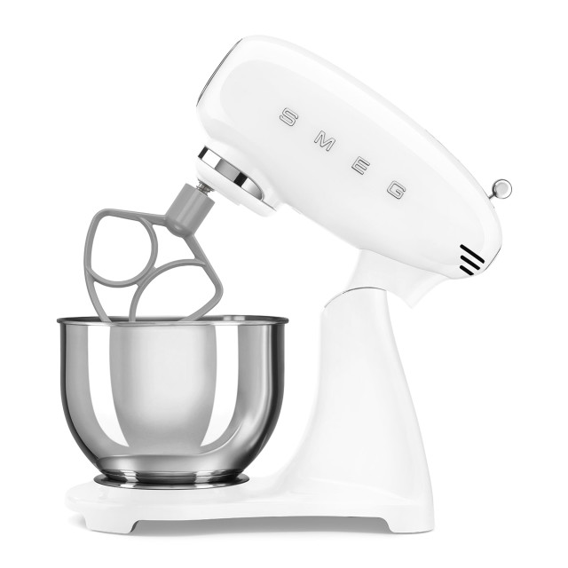 Smeg Retro 50's Style Stand Mixer, 4.8L - White