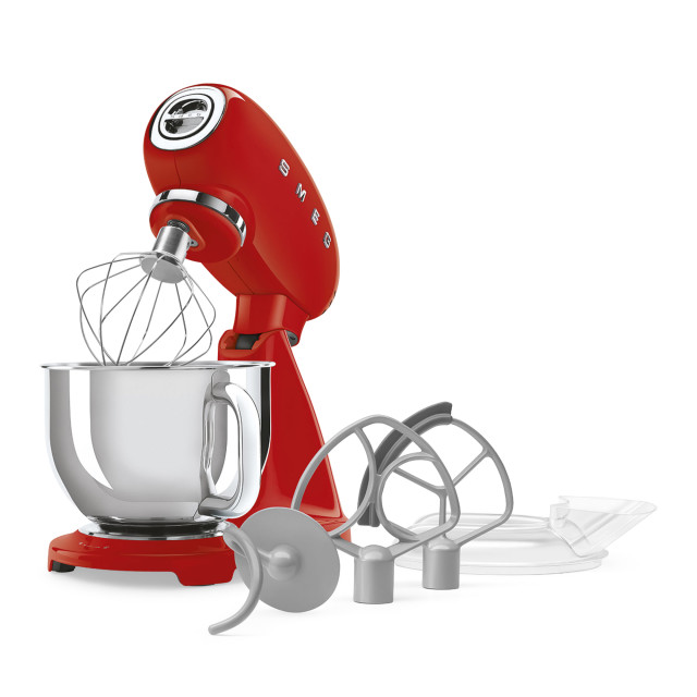 Smeg Retro 50's Style Stand Mixer, 4.8L - Red