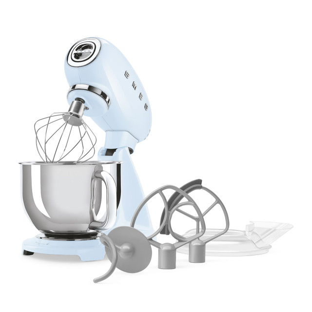 Smeg Retro 50's Style Stand Mixer, 4.8L - Pastel Blue