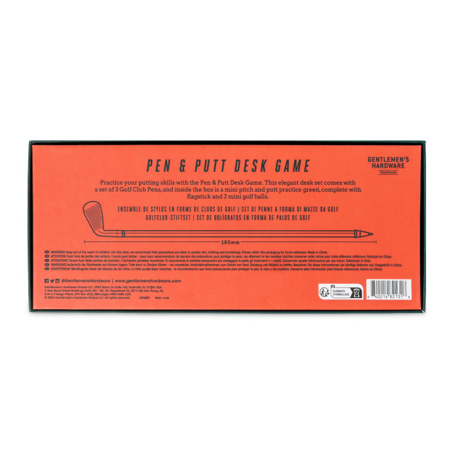 Gentlemens Hardware Pen & Putt Desk Game