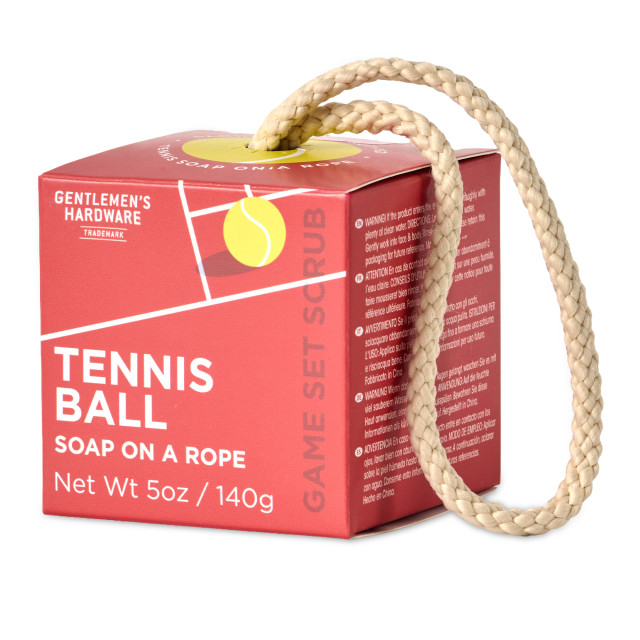 Gentlemens Hardware Tennis Ball Soap on a Rope