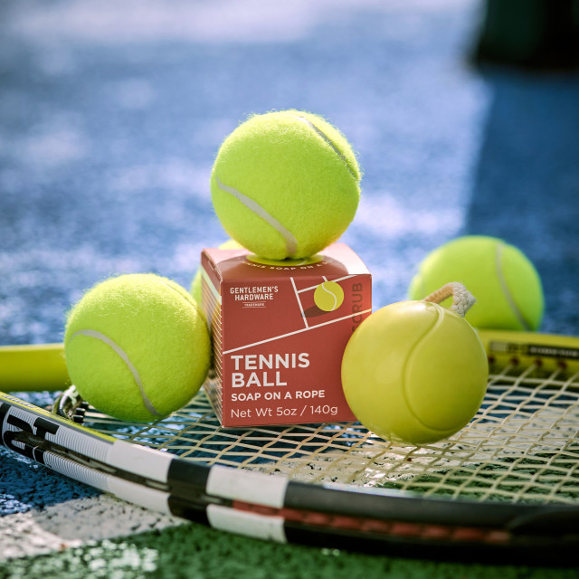 Gentlemens Hardware Tennis Ball Soap on a Rope