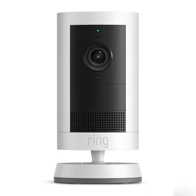 Ring 2K Battery Outdoor Security Camera Plus - White