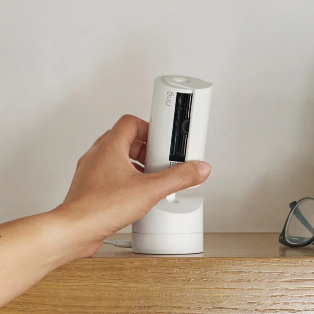 Ring 2nd Gen Pan-Tilt Indoor Security Camera - White