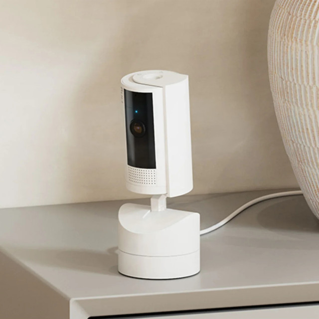 Ring 2nd Gen Pan-Tilt Indoor Security Camera - White
