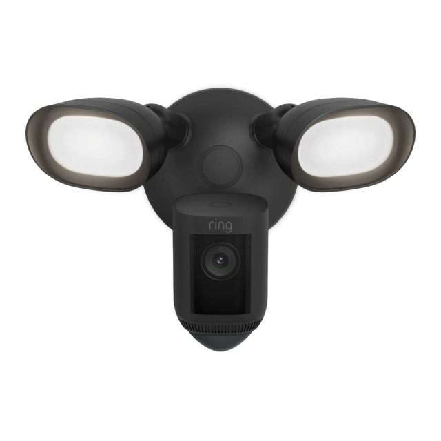 Ring Floodlight 2K Pro Wired Camera - Black