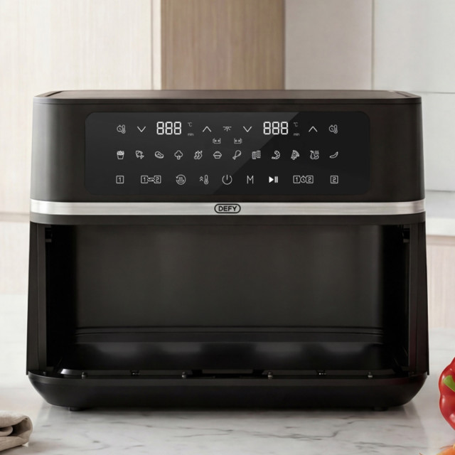 Defy Digital Dual Basket Airfryer, 8.4L