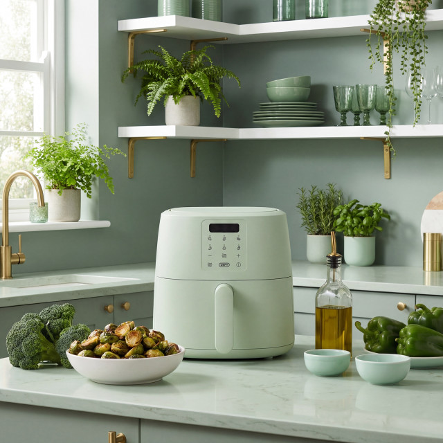 Defy Digital Airfryer, 6L - Mint 