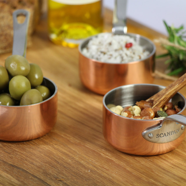 Scanpan Maitre D' Mini Saucepans, Set of 3