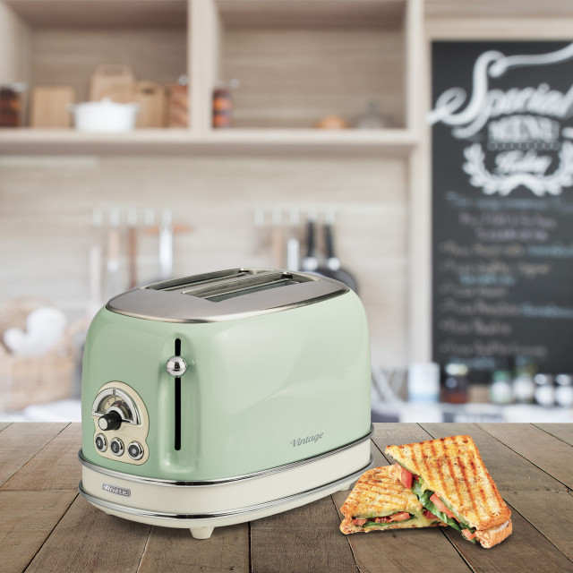 Ariete Vintage 2-Slice Toaster - Green