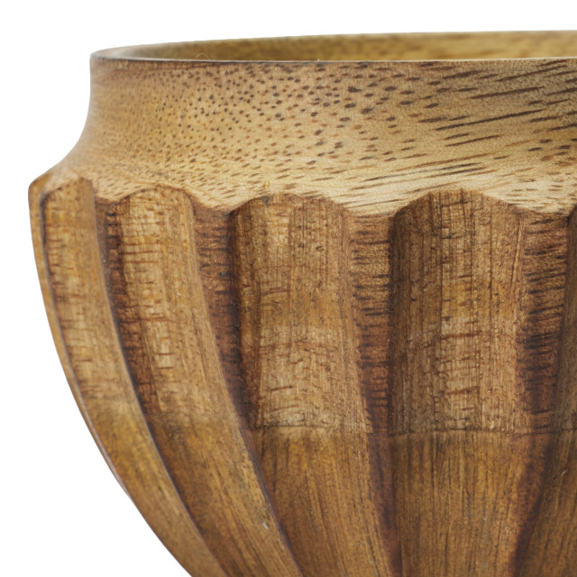 Humble & Mash Wooden Ribbed Filled Candle