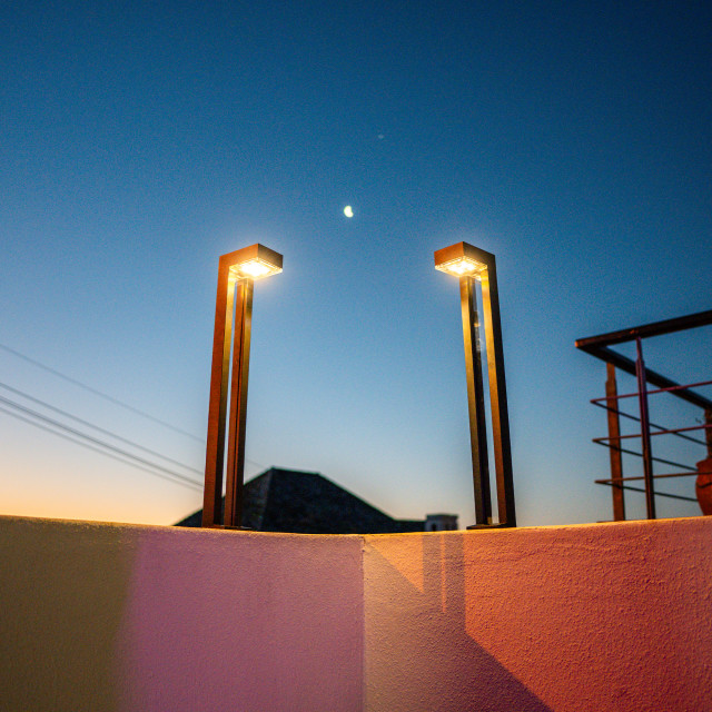 Solight Mirage Bollard Garden Lights, Set of 2